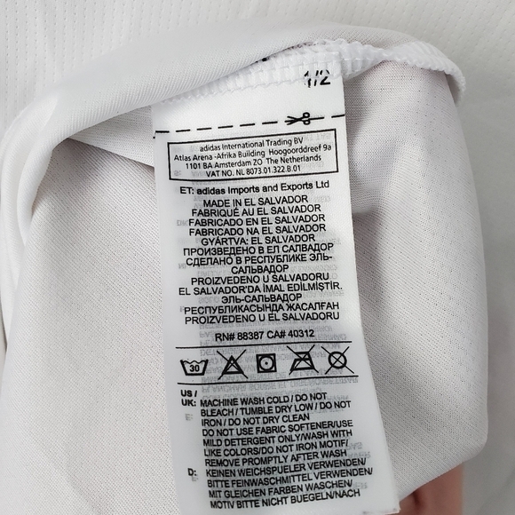 Adidas Women's Running Run T-Shirts White CG2018 size XS - Picture 10 of 10